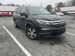 Honda Pilot salvage cars for sale: 2017 Honda Pilot EXL