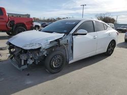 Salvage cars for sale at Wilmer, TX auction: 2022 Nissan Sentra SV