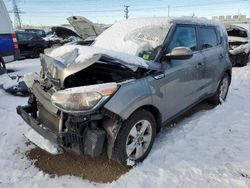 Salvage cars for sale at Elgin, IL auction: 2017 KIA Soul