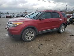 Salvage cars for sale at Lexington, KY auction: 2015 Ford Explorer XLT