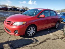 Salvage cars for sale from Copart New Britain, CT: 2012 Toyota Corolla Base