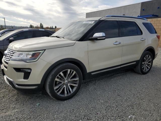 2018 Ford Explorer Platinum