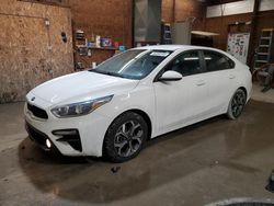 Salvage cars for sale at Ebensburg, PA auction: 2021 KIA Forte FE