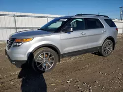 Salvage cars for sale at Appleton, WI auction: 2015 Ford Explorer XLT