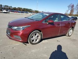 Chevrolet salvage cars for sale: 2016 Chevrolet Cruze LT