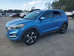 Vehiculos salvage en venta de Copart Dunn, NC: 2016 Hyundai Tucson Limited