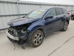 Salvage cars for sale at Kansas City, KS auction: 2019 Honda CR-V EXL