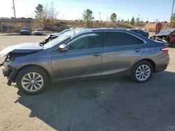 Salvage cars for sale at Gaston, SC auction: 2015 Toyota Camry LE