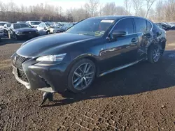 Lexus Vehiculos salvage en venta: 2017 Lexus GS 350 Base