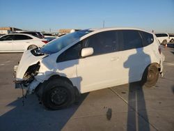 Salvage cars for sale at Grand Prairie, TX auction: 2012 Honda FIT