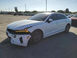 Salvage cars for sale at Miami, FL auction: 2021 KIA K5 LXS