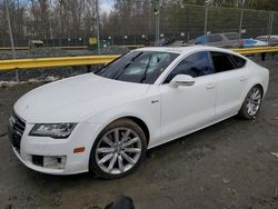 Salvage cars for sale at Waldorf, MD auction: 2012 Audi A7 Prestige