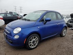 Salvage cars for sale at Elgin, IL auction: 2013 Fiat 500 POP