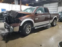 Salvage cars for sale from Copart Blaine, MN: 2013 Dodge 1500 Laramie