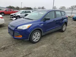 Salvage cars for sale at Sacramento, CA auction: 2014 Ford Escape S