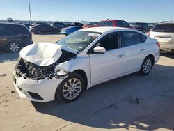 Salvage cars for sale from Copart Wilmer, TX: 2019 Nissan Sentra S