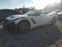 Salvage cars for sale at auction: 2017 Chevrolet Corvette Grand Sport 3LT