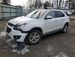 Salvage cars for sale at Center Rutland, VT auction: 2016 Chevrolet Equinox LT