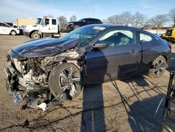 Salvage cars for sale at Moraine, OH auction: 2017 Honda Civic Touring