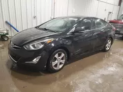 Salvage cars for sale at Franklin, WI auction: 2016 Hyundai Elantra SE