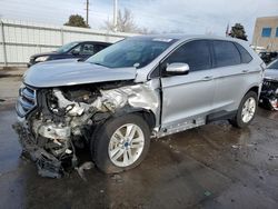 Salvage cars for sale at Littleton, CO auction: 2018 Ford Edge SEL