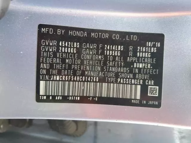 2017 Honda Accord Hybrid EXL