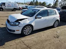 Volkswagen Vehiculos salvage en venta: 2014 Volkswagen Golf