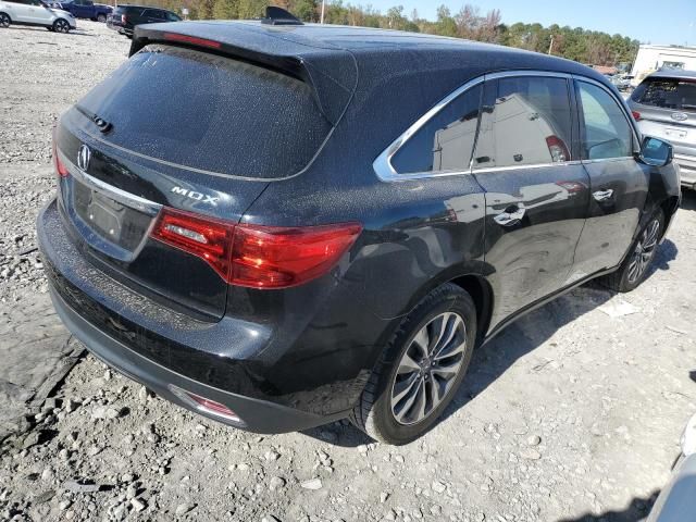 2016 Acura MDX Technology