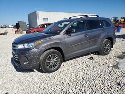 Salvage cars for sale at Taylor, TX auction: 2019 Toyota Highlander SE