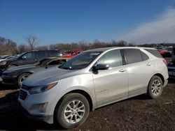 Salvage cars for sale at auction: 2018 Chevrolet Equinox LT