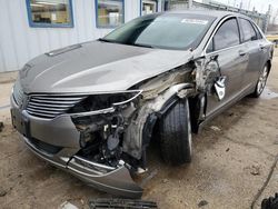 Salvage cars for sale at Pekin, IL auction: 2015 Lincoln MKZ