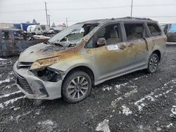 Salvage cars for sale from Copart Airway Heights, WA: 2018 Toyota Sienna LE