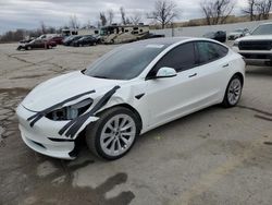 Salvage cars for sale from Copart Cleveland: 2022 Tesla Model 3