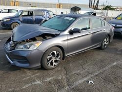 Honda salvage cars for sale: 2017 Honda Accord LX