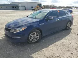 Salvage cars for sale at New Braunfels, TX auction: 2016 KIA Optima LX