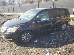 Salvage cars for sale at Waldorf, MD auction: 2012 Volkswagen Routan SE