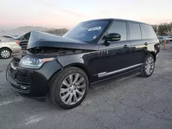 Salvage cars for sale at Las Vegas, NV auction: 2016 Land Rover Range Rover Supercharged