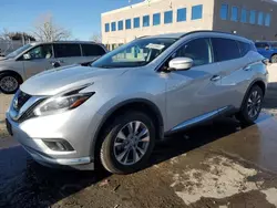 Nissan salvage cars for sale: 2018 Nissan Murano S