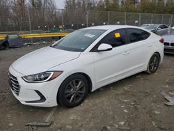 Salvage cars for sale from Copart Waldorf, MD: 2018 Hyundai Elantra SEL