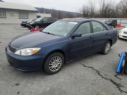 Salvage cars for sale from Copart Grantville, PA: 2004 Toyota Camry LE