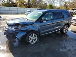 Ford Explorer xlt salvage cars for sale: 2019 Ford Explorer XLT