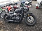 2019 Triumph Bonneville Bobber Black