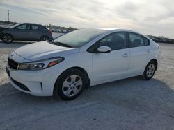 Salvage cars for sale at Arcadia, FL auction: 2017 KIA Forte LX