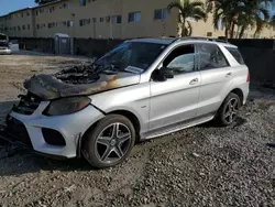 Salvage cars for sale at Opa Locka, FL auction: 2018 Mercedes-Benz GLE 550E 4matic