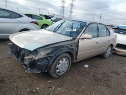 Salvage cars for sale at Elgin, IL auction: 1996 Toyota Corolla DX