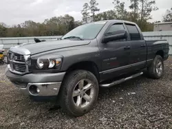 Salvage cars for sale at Augusta, GA auction: 2007 Dodge RAM 1500 ST