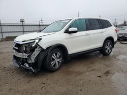 Salvage cars for sale at Chicago Heights, IL auction: 2016 Honda Pilot EXL