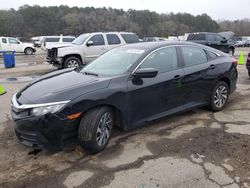 Salvage cars for sale at Florence, MS auction: 2017 Honda Civic EX