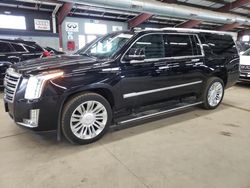 Cadillac Escalade salvage cars for sale: 2018 Cadillac Escalade ESV Platinum