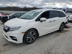 Honda Odyssey salvage cars for sale: 2019 Honda Odyssey Elite